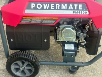 Powermate PM4500 Portable Gas Generator