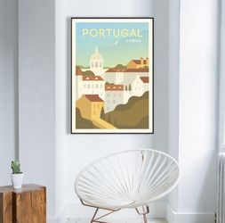 Lisbon Portugal Travel Art