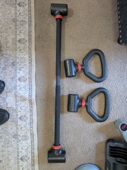 jayflex Bar and Attachments to convert dumbbells to barbell and kettlebell