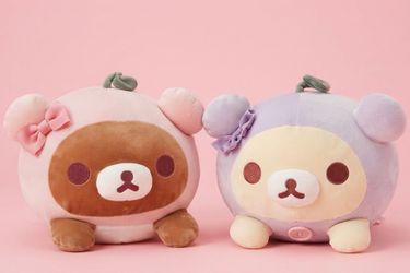 Korilakkuma Pink and Purple Berry Plushies Bundle