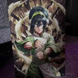 Avatar the Last Airbender - Toph - Hard Plastic Poster