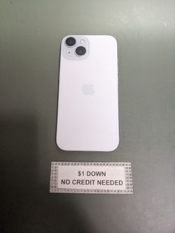 Apple IPhone 15  - 1 Dollar Down No Credit Needed! 