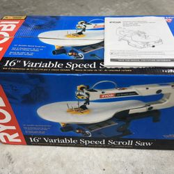 16” Variable Speed Scroll Saw - Ryobi SC164VS