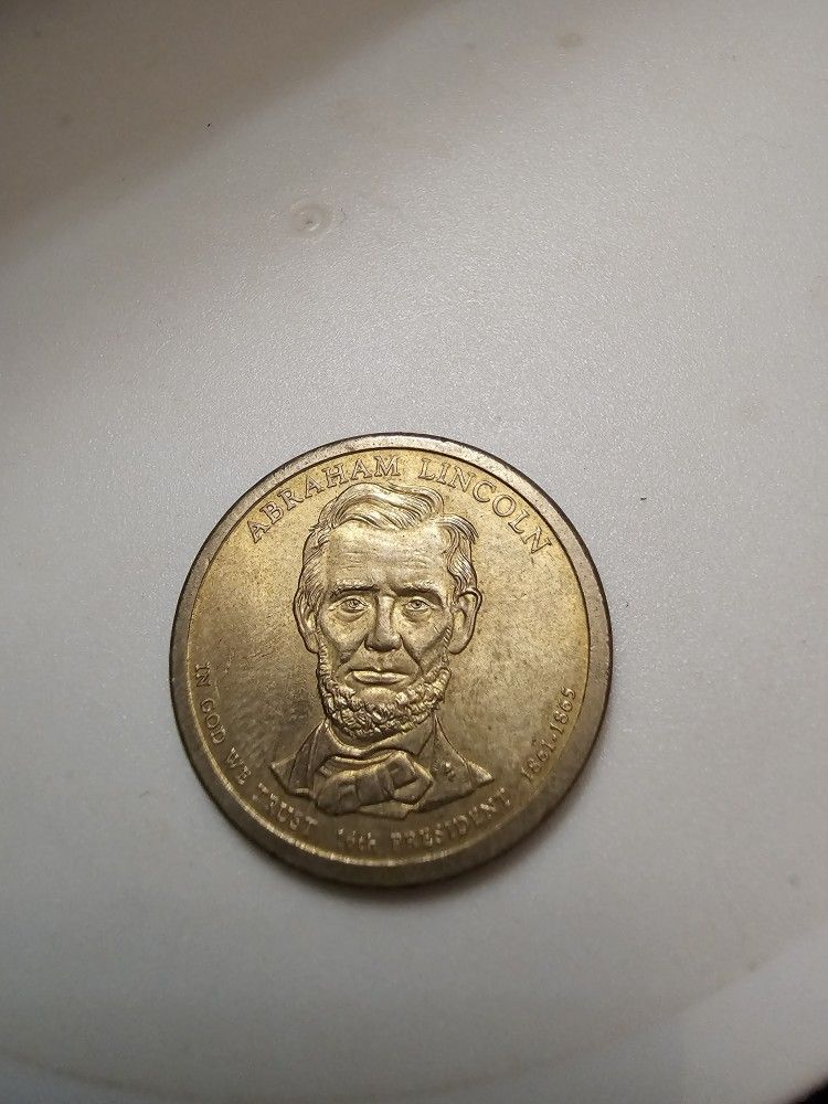 Abraham Lincoln Dollar Coin 1(contact info removed)