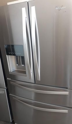 Whirlpool 4-Door Stainless Steel Refrigerator
