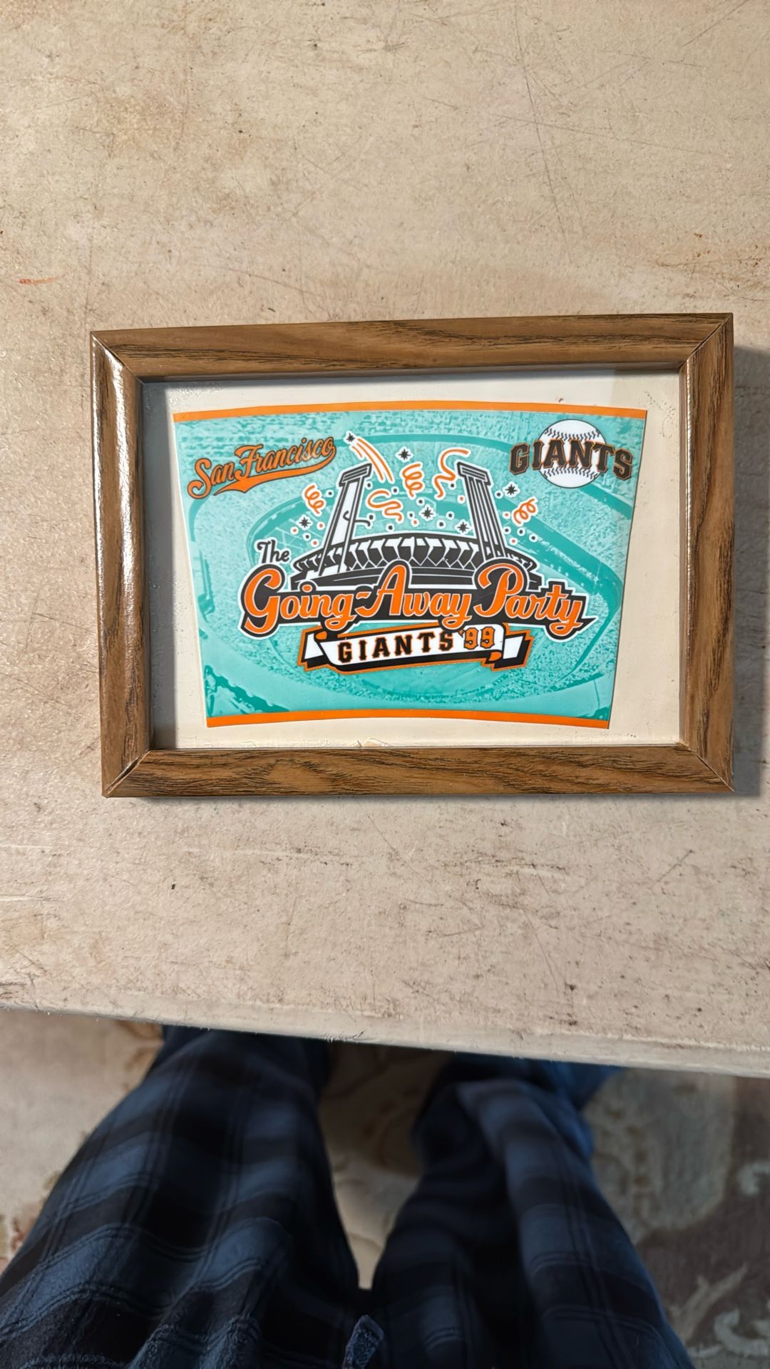 San Francisco Giants memorabilia 1999