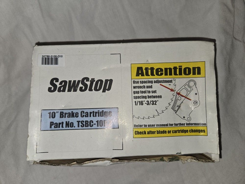 SawStop  TSCC 10R Cartridge And Blade Guard