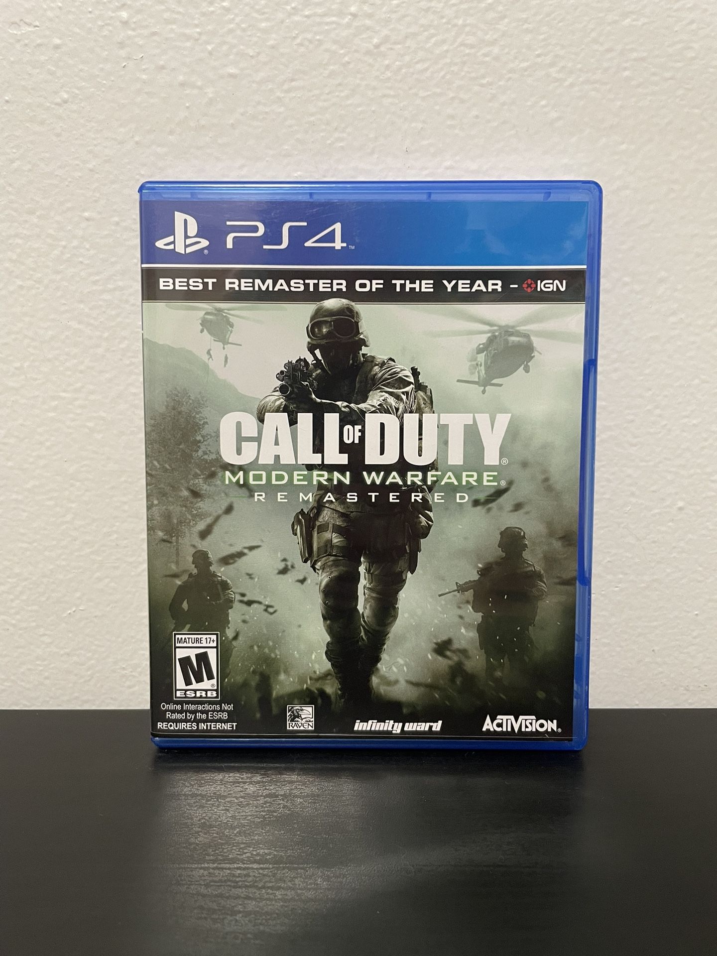 Call Of Duty Modern Warfare Remastered PS4 PlayStation 4 Video Game COD 2017