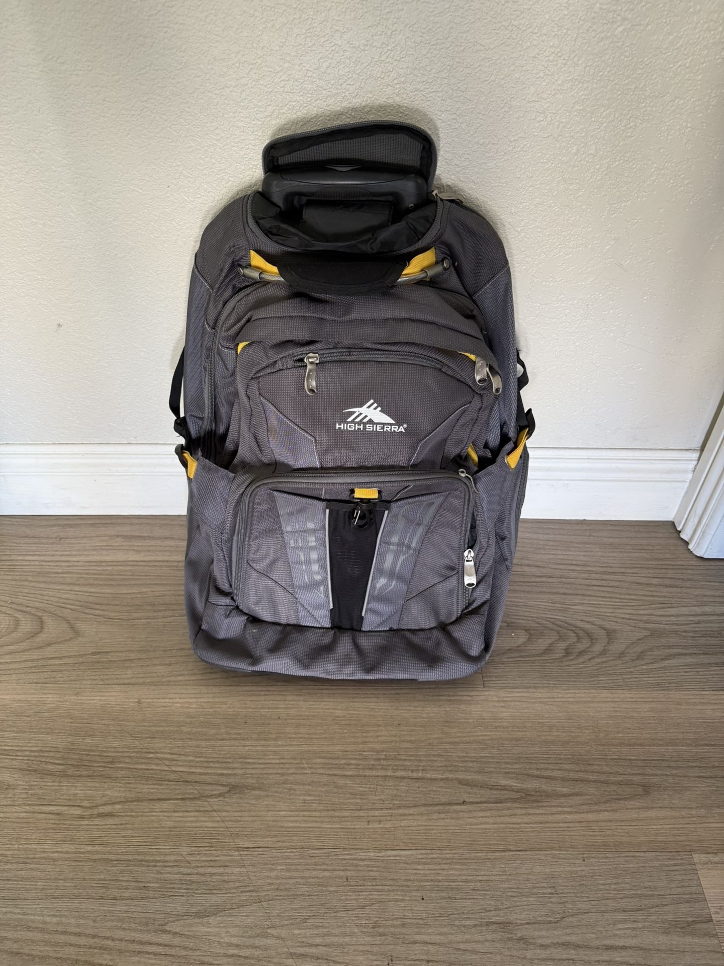 High Sierra Rolling Backpack Bag