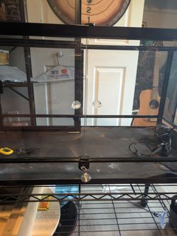 Used 40 gallon terrarium