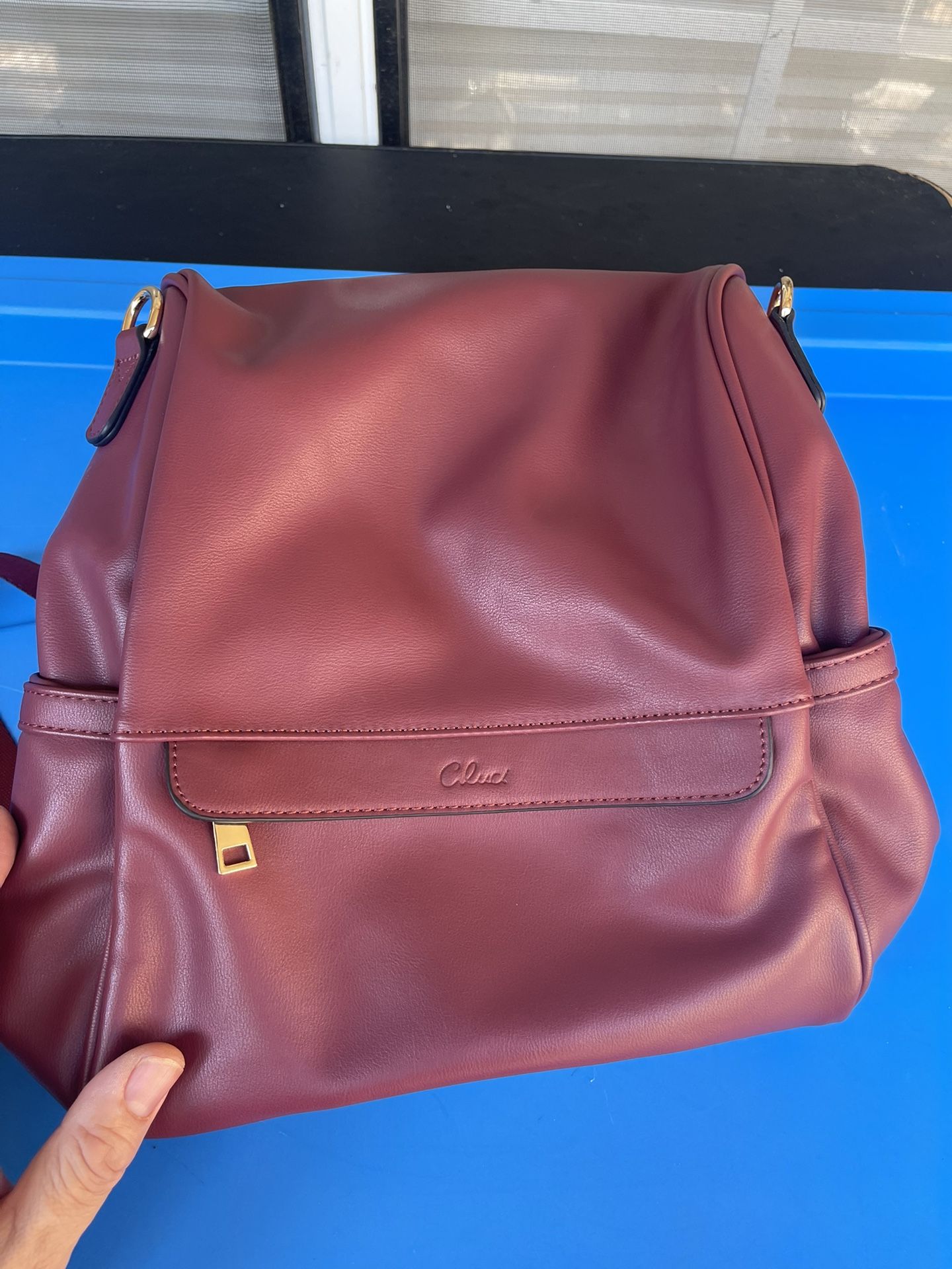 Clucil Leather Backpack