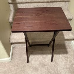 Small folding tea table
