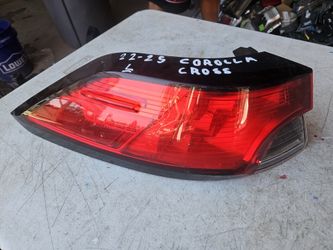 Toyota Corolla cross left tail light Oem
