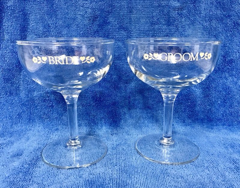 Bride & Groom Glasses