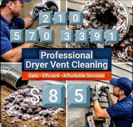 Dryer vent cleaning kit
