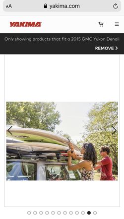 Yakima Locking Paddle board rack