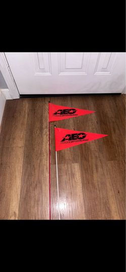 AEO Powersports Safety Flags $10 For Set of 2