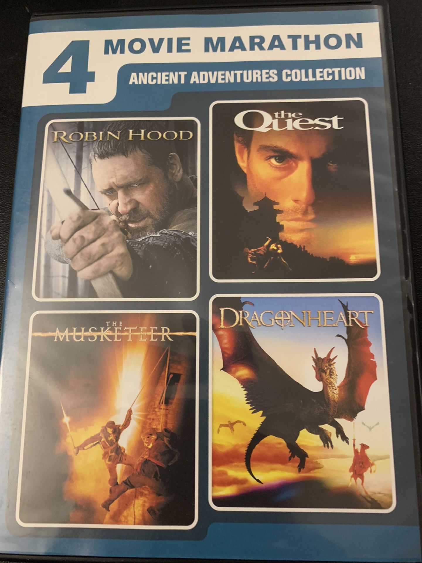 4 ANCIENT Adventures Movie Collection (DVD)
