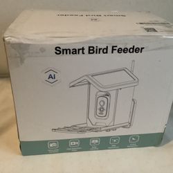 AI recognition, Solar-Powered Bird Feeder with Camera