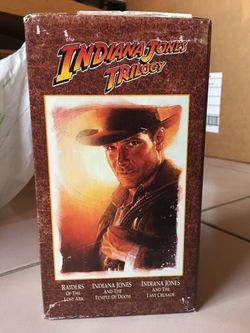 Indiana Jones Trilogy VHS