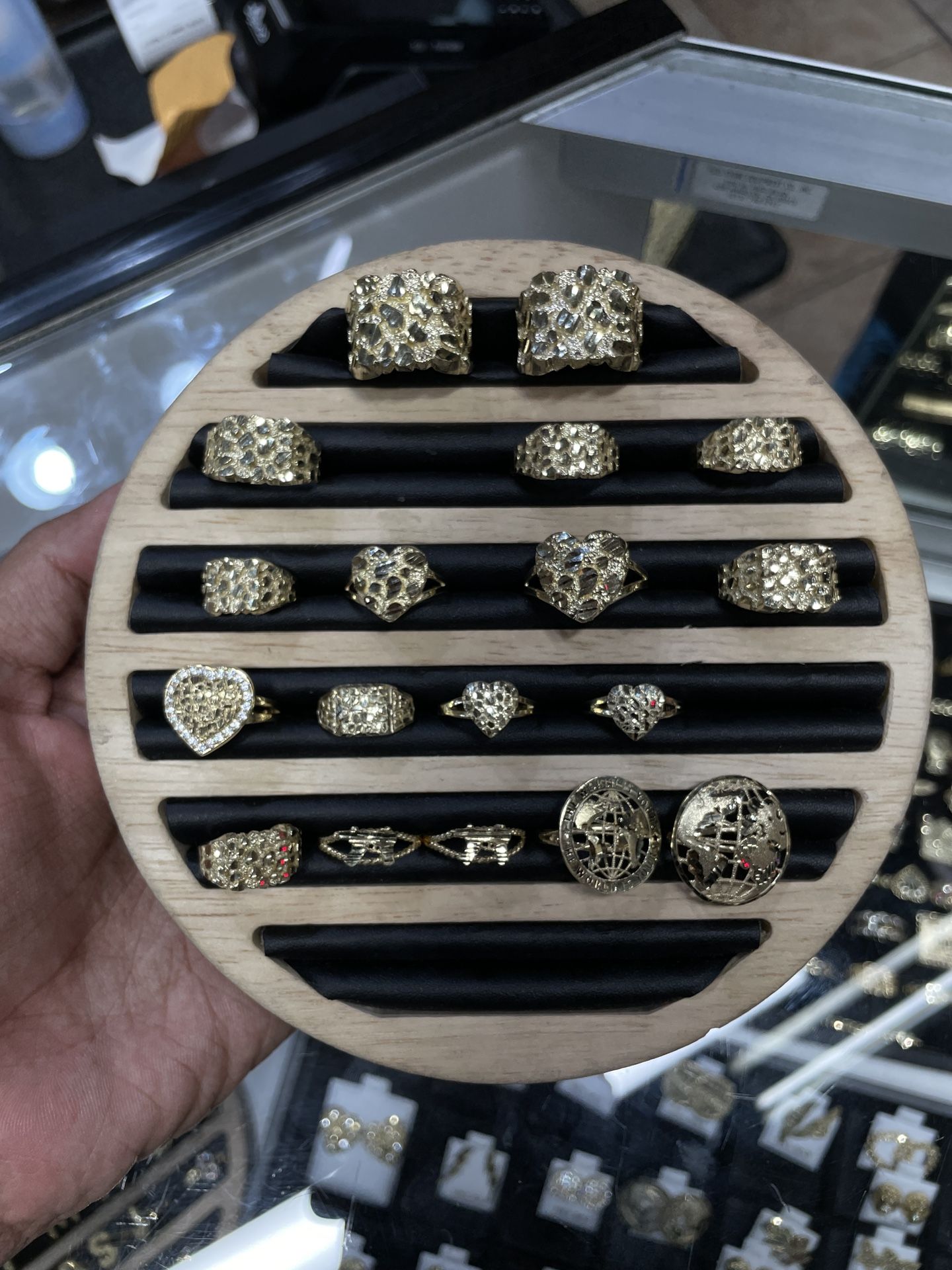 10k gold rings