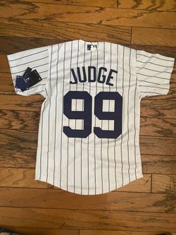 $45 Adult and Youth White New York Yankees Aaron Judge #99 Name Jersey