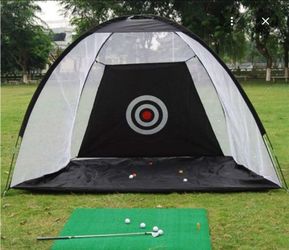 Golf Practice Net + Putting Green $50