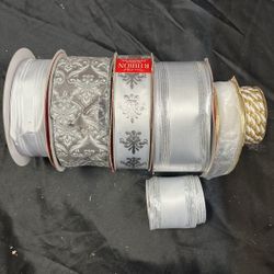 Wedding Floral Wired Ribbon 