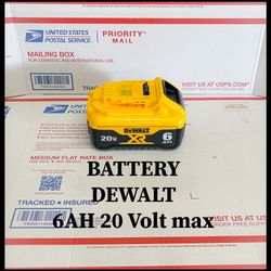20-Volt MAX XR Premium Lithium-Ion 6.0Ah Battery Pack