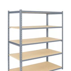 Boltless Screw less Metal And Wood Shelving Units
