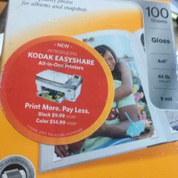 New Kodak Photo Paper. Sealed. 