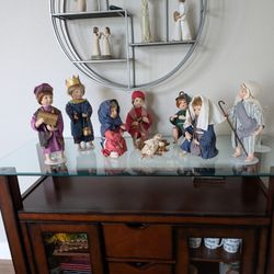 8 Piece Nativity Det