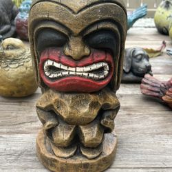 Concrete Tikki Statue