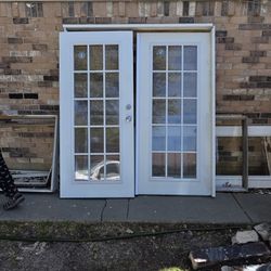 72x80 Back Double Metal Door. Ready To Install