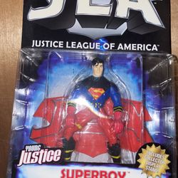 new Superboy JLA Action Figure vintage 90s