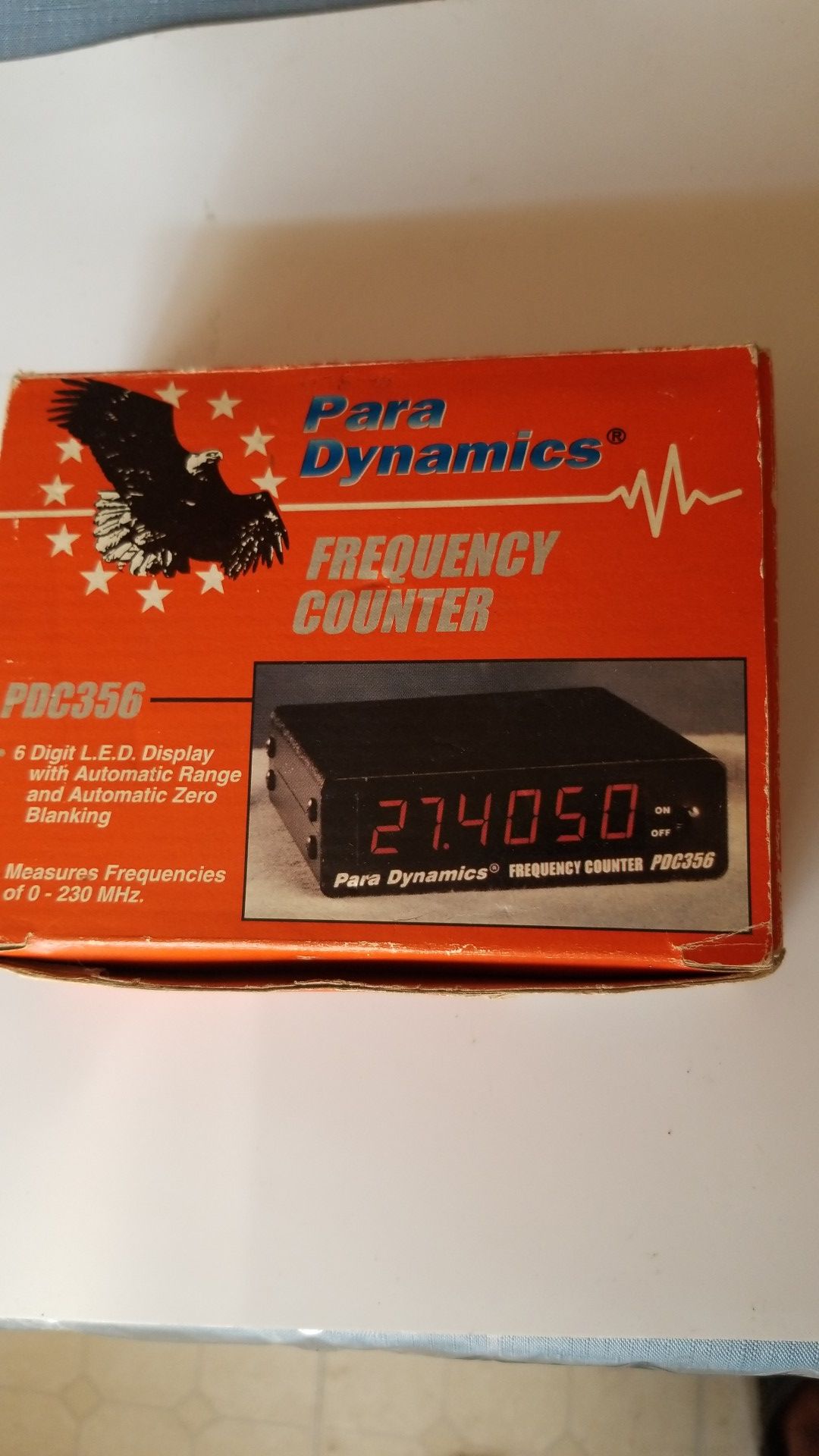 6 DIGIT FREQUENCY COUNTER