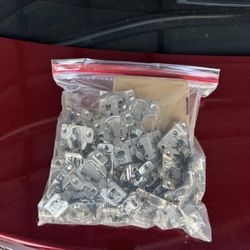 25 sets of double overlay cabinet hinges