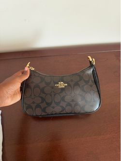 Black coach teri bag