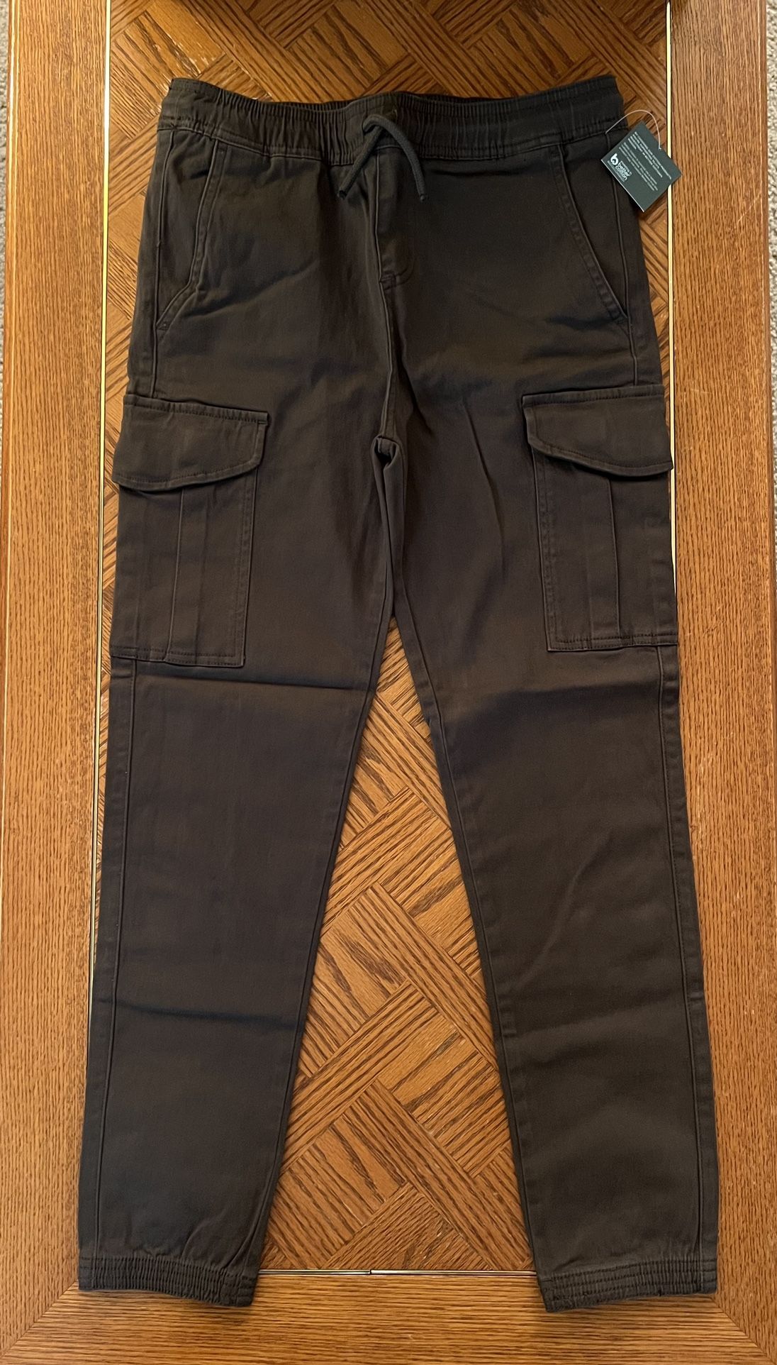 RSQ Boys Twill Cargo Jogger Pants