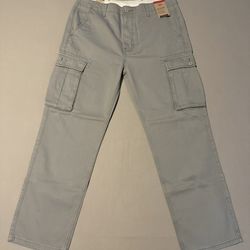 Levi’s Brand Ace Cargo Pants Washed Grey Brand New DS