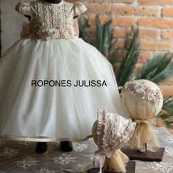 Batita de Bautizo 6 12 Meses 