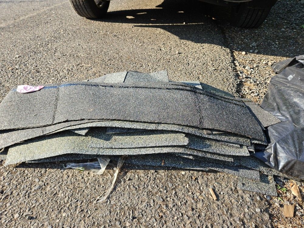 Free Leftover Roof Shingle Pieces.