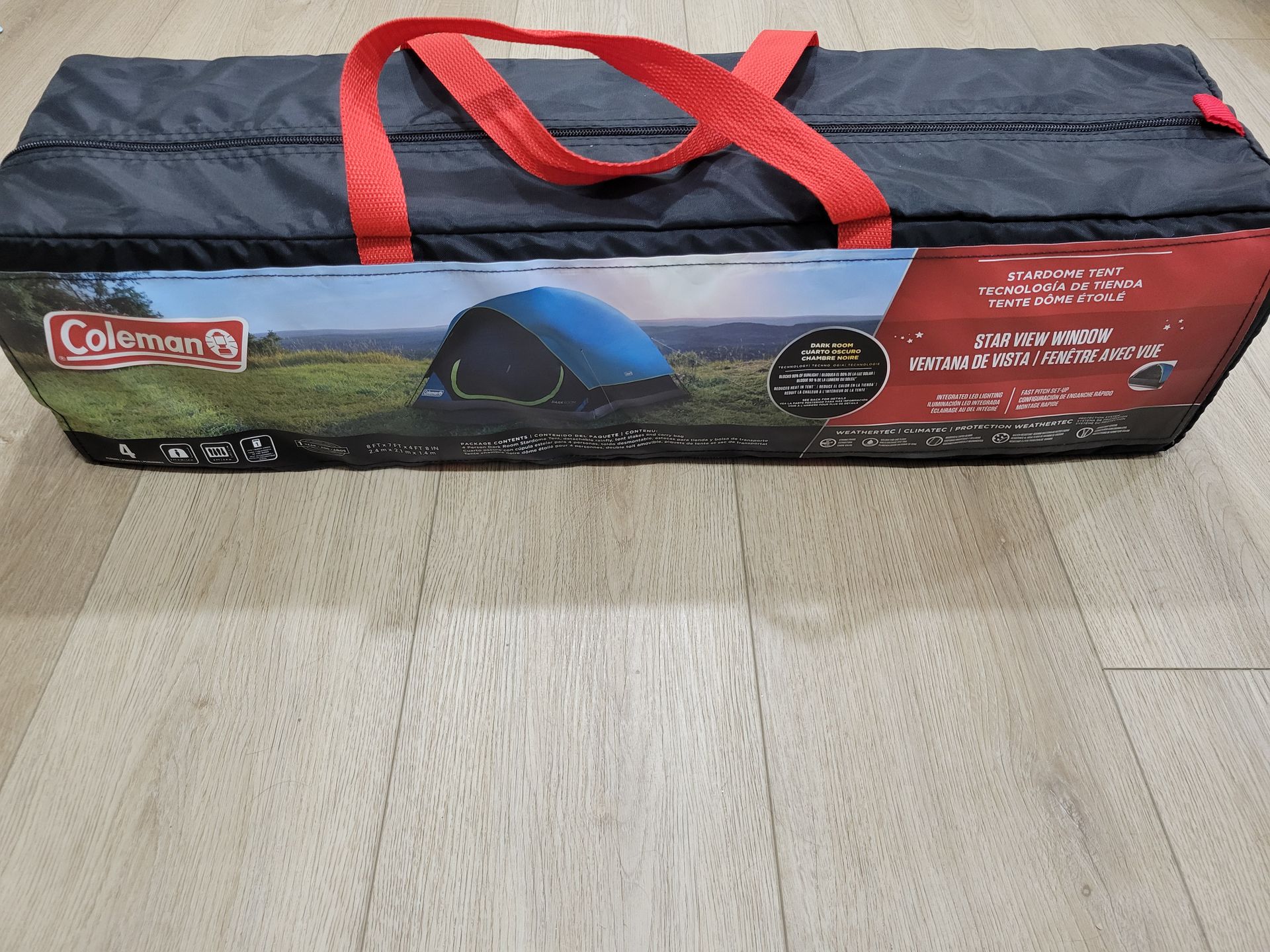 Brand New - Coleman 4-Person Dark Room Stardome Camping Tent