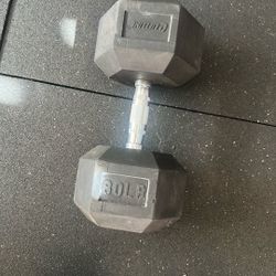 80lb Hex Dumbbell (1)