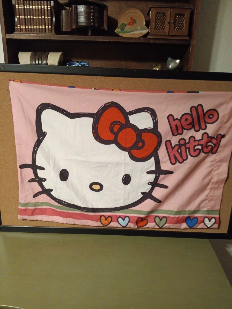 Pair of Hello Kitty Pillowcases