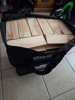 Large Jenga type stacking blocks.
