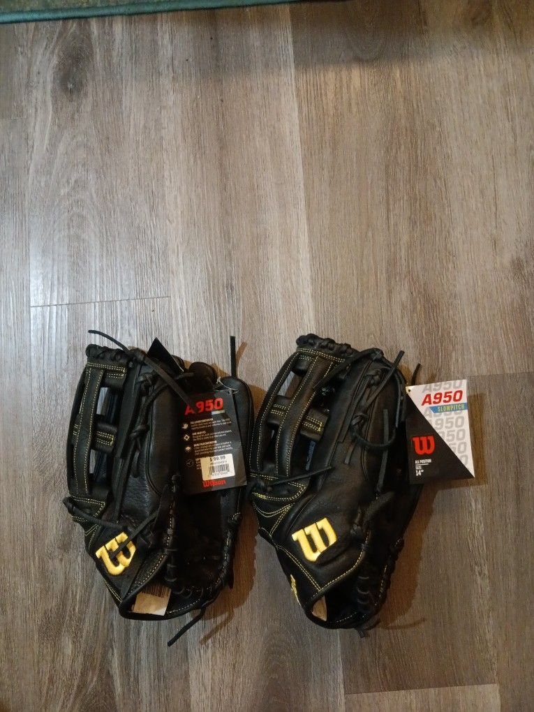 Brand New A950 Wilson 14" All Position Baseball Glove 