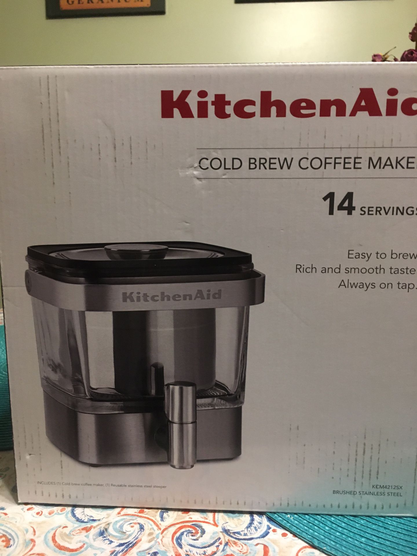 KitchenAid cold brew coffee maker