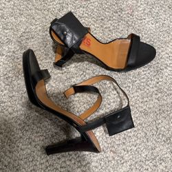 🔥Michael Kors Black Leather Sandals 8,5