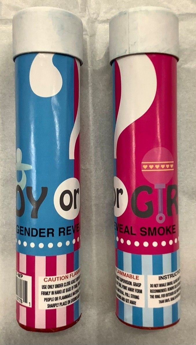 Gender Reveal Smoke Bomb (Blue)